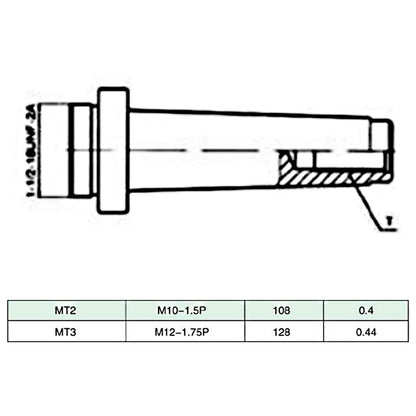 15-Delige Boorgereedschapsset Met -F1-12 Boorkop 50 Mm mt3