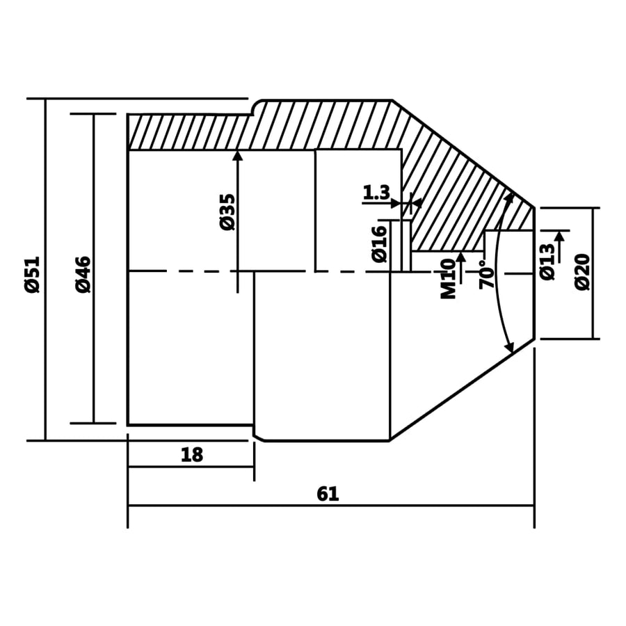 Draaicenter Mt2 20 Tot 51 Mm