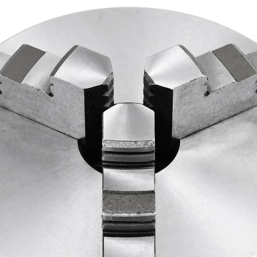 Klauwplaat met 3 bekken zelfcentrerend 125 mm staal 125 mm 3 bekken