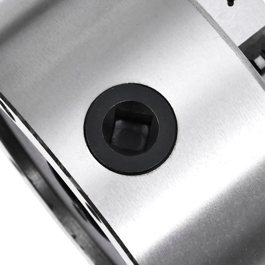Klauwplaat met 3 bekken zelfcentrerend 125 mm staal 125 mm 3 bekken