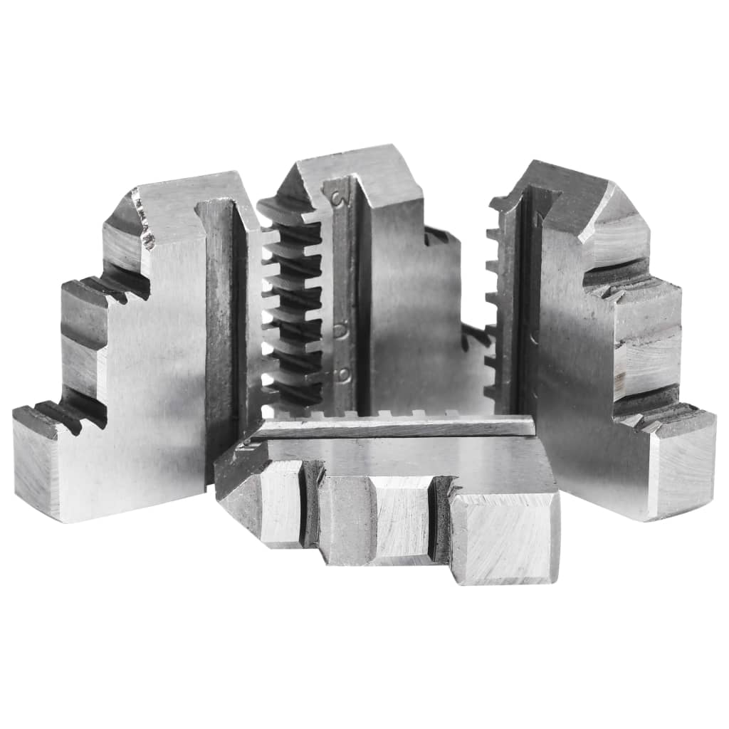 Klauwplaat met 4 bekken zelfcentrerend 125 mm staal 125 mm 4 bekken