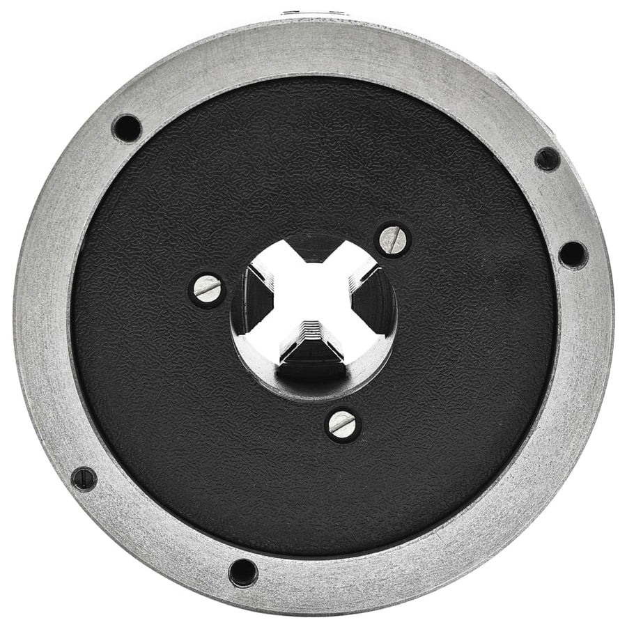 Klauwplaat met 4 bekken zelfcentrerend 160 mm staal 160 mm 4 bekken