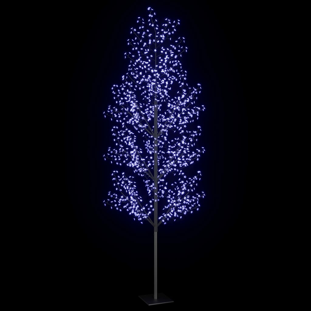 Kerstboom 1200 Led's Blauw Licht Kersenbloesem 400 Cm