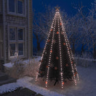 Kerstboomverlichting 400 LED warmwit donkergroen 400 cm