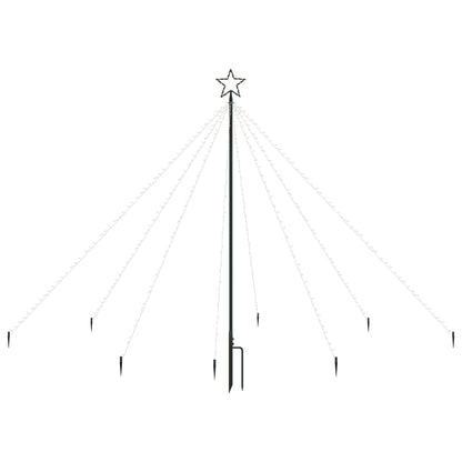 Kerstboomverlichting waterval binnen buiten 400 LED's 2,5 m