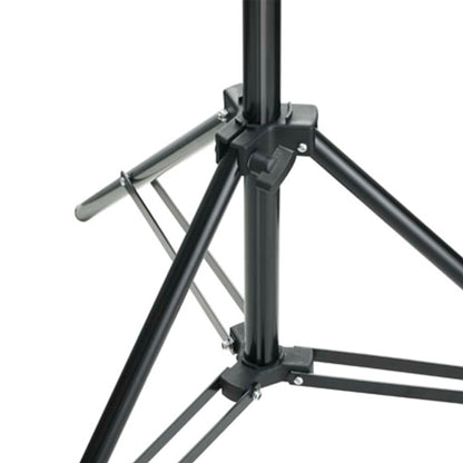 Fotostudioset Met Softboxlampen En Achtergrond 300 x 300 cm Groen