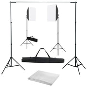 Fotostudioset softboxlampen achtergrond 600x300 cm