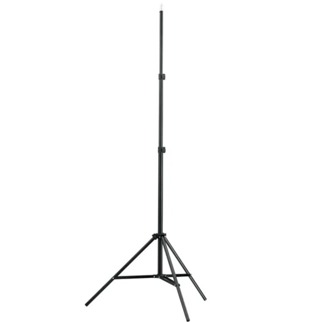 Fotostudioset Met Achtergrond, Lampen En Paraplu's 300 x 300 cm Wit