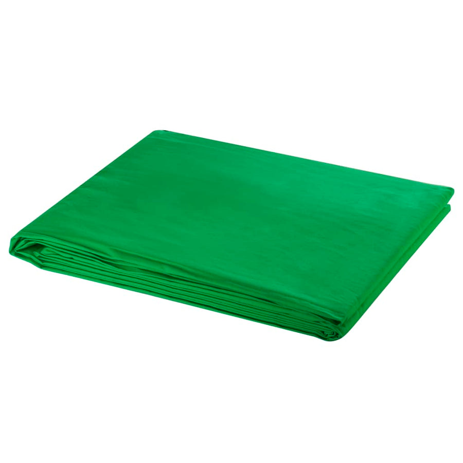 Fotostudioset Met Verlichtingsset En Achtergrond 300 x 300 cm Groen