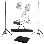 Fotostudioset verlichtingsset achtergrond 500x300 cm
