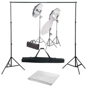 Fotostudioset verlichtingsset achtergrond 500x300 cm wit