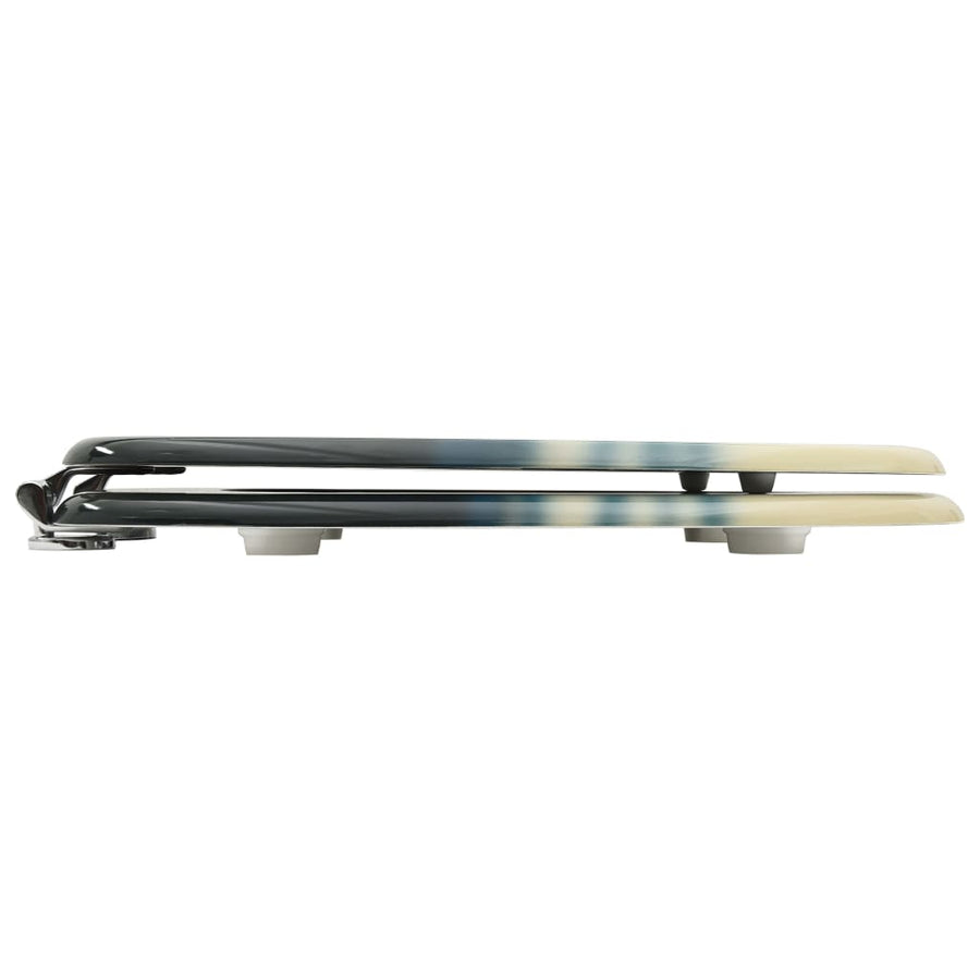 Toiletbril met deksel strand MDF 1 Strand Nee