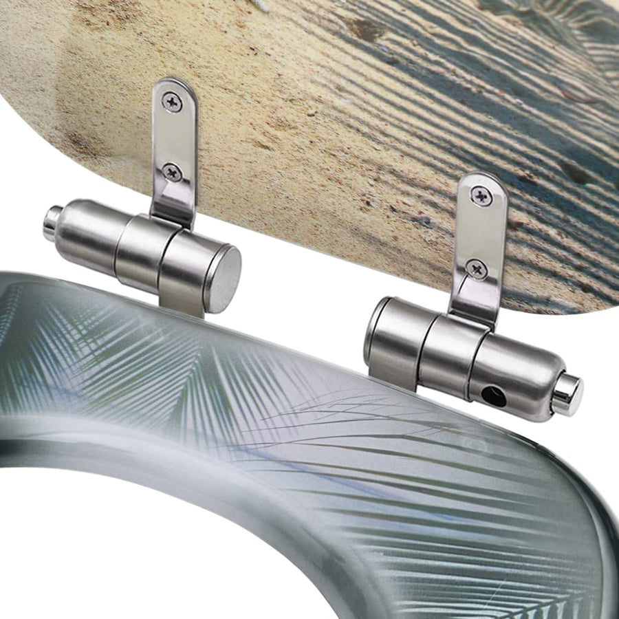 Toiletbril met soft-close deksel strand MDF 1 Strand Ja