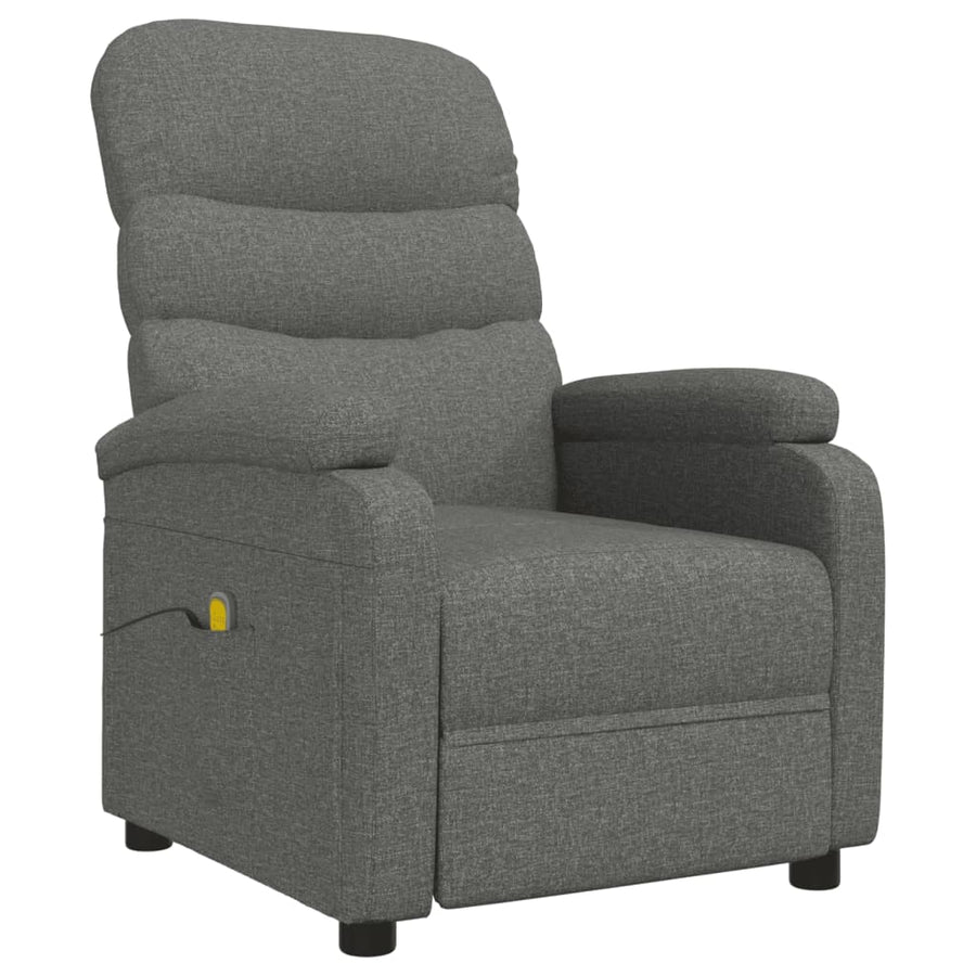 Massagestoel Stof 1 Donkergrijs