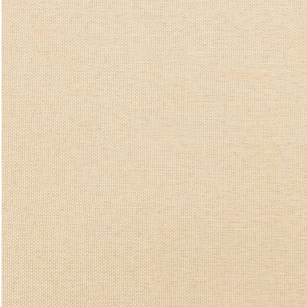 Massagestoel stof crèmekleurig Crème