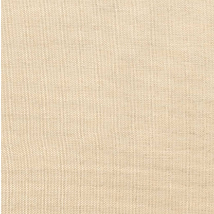 Massagestoel stof crèmekleurig Crème