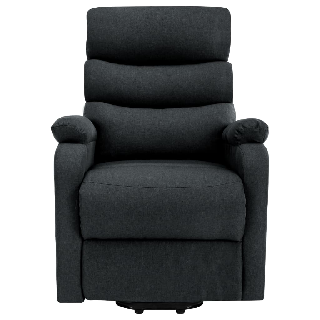 Sta-Op-Massagestoel Stof Donkergrijs