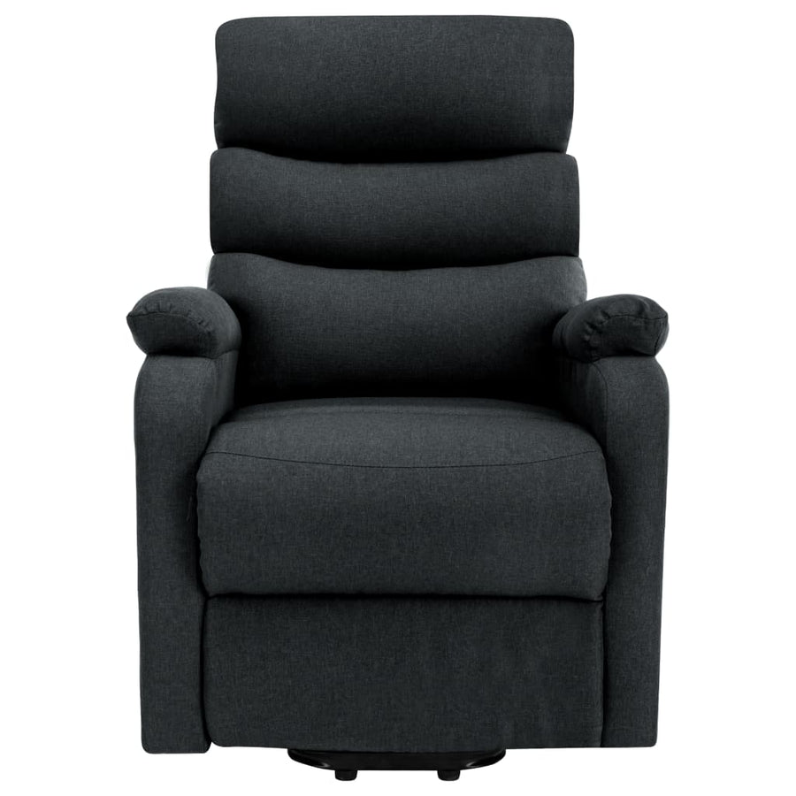 Sta-Op-Massagestoel Stof Donkergrijs