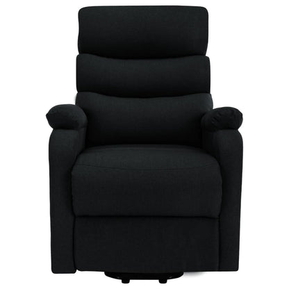 Sta-Op-Massagestoel Stof Zwart