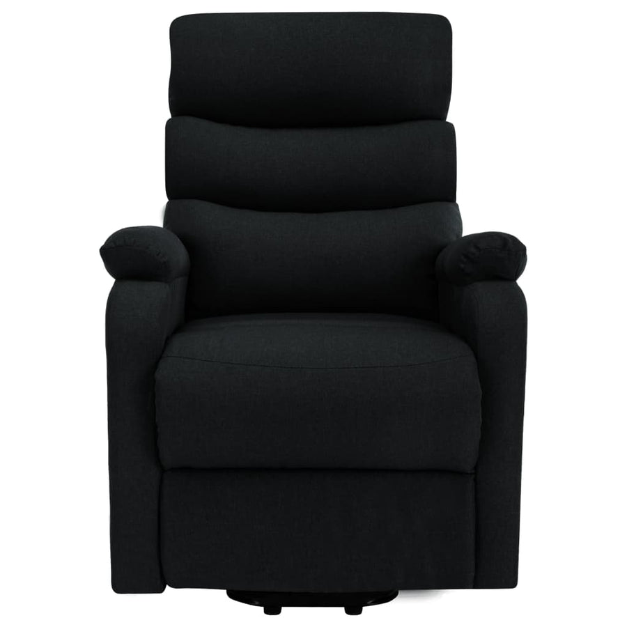 Sta-Op-Massagestoel Stof Zwart