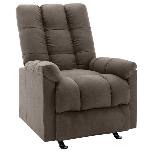 Fauteuil Verstelbaar Stof Bruin