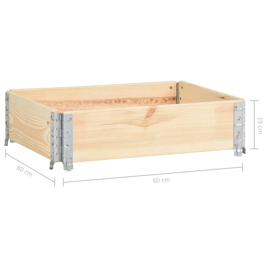 Plantenbak Verhoogd Massief Grenenhout 1