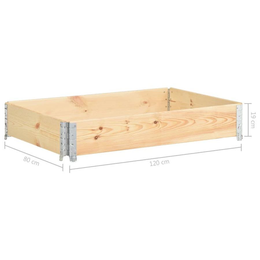 Plantenbak Verhoogd Massief Grenenhout 1