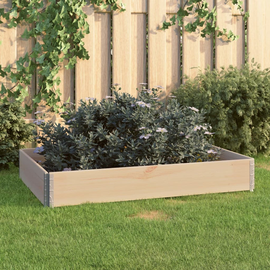 Plantenbak Verhoogd Massief Grenenhout 1
