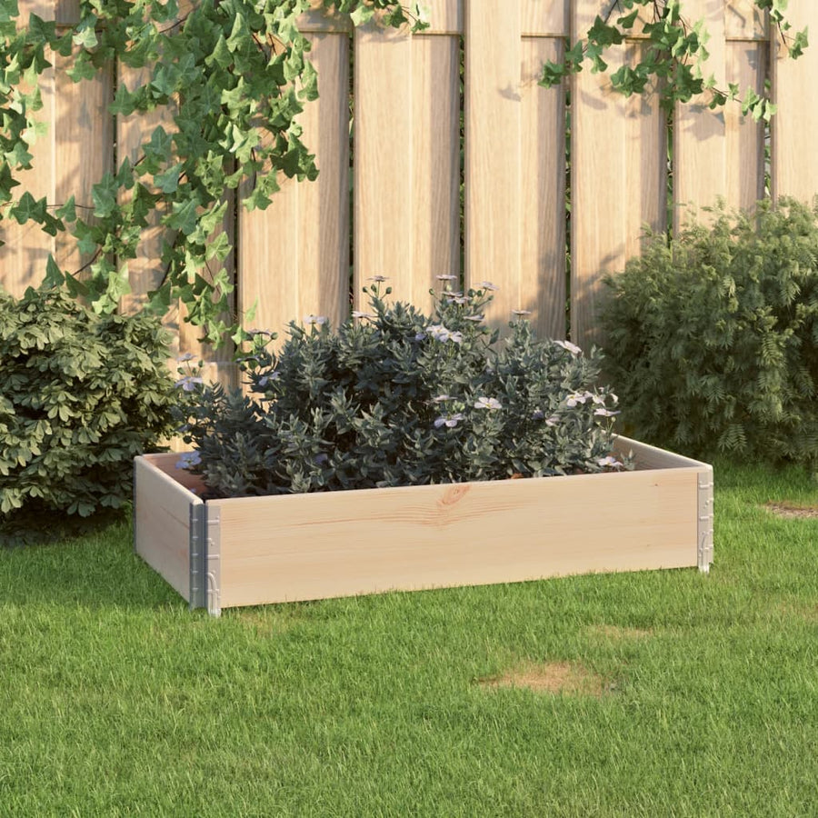 Plantenbak Verhoogd Massief Grenenhout 1