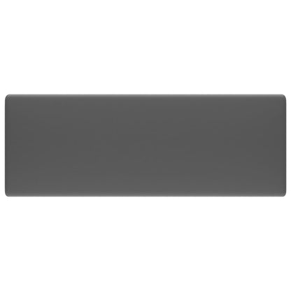 Wastafel met overloop vierkant 41x41cm keramiek mat donkergrijs matte dark grey