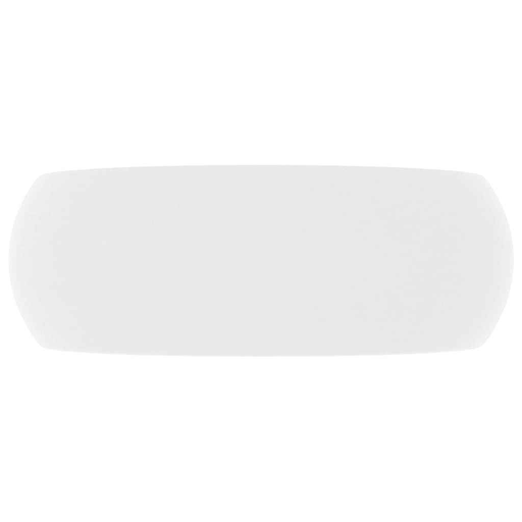 Wastafel Rond 40X15 Cm Keramiek Matwit matte white