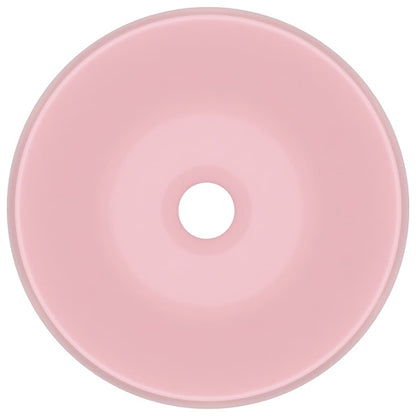 Wastafel Rond 40X15 Cm Keramiek Matroze matte pink