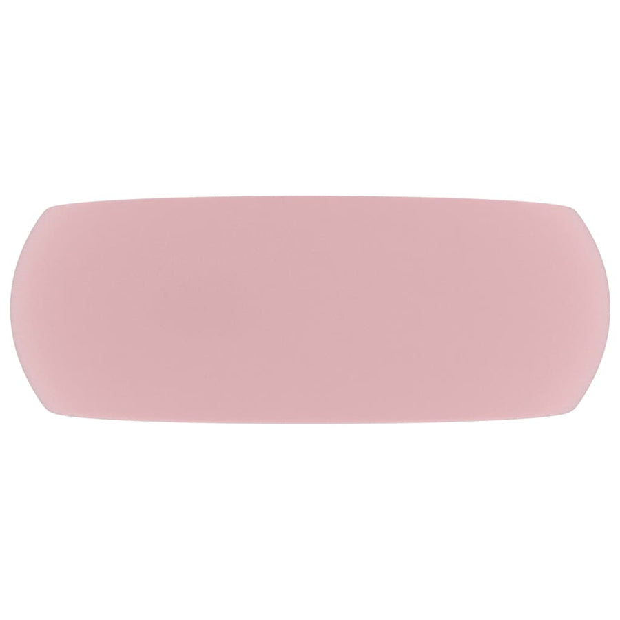Wastafel Rond 40X15 Cm Keramiek Matroze matte pink