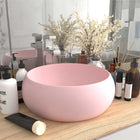 Wastafel Rond 40X15 Cm Keramiek Matroze matte pink