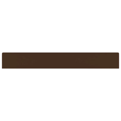 Wastafel Met Kraangat 60X46 Cm Keramiek Mat Donkerbruin matte dark brown
