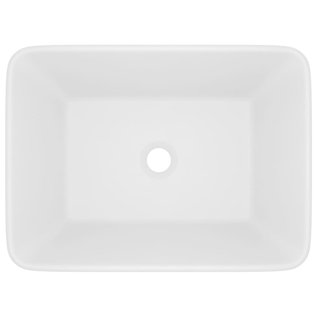 Wastafel 41X30X12 Cm Keramiek Matwit
