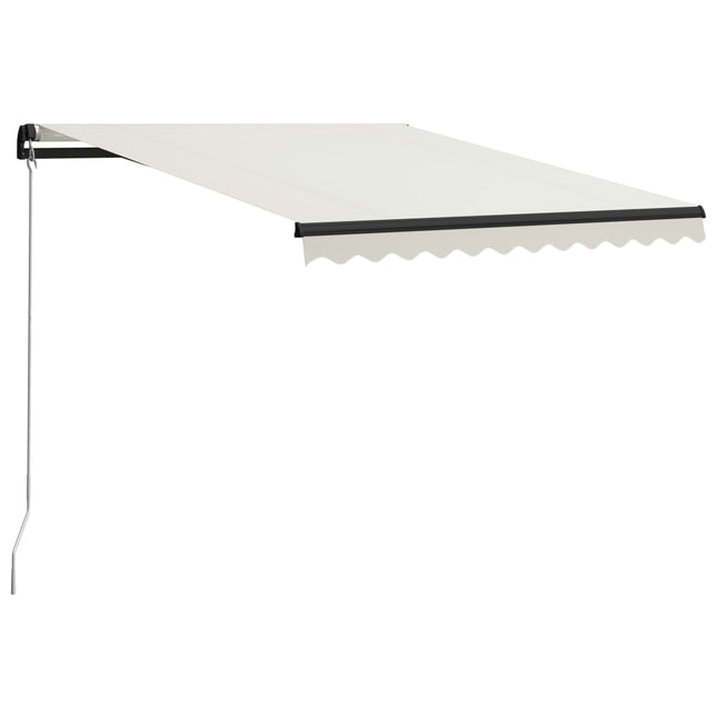 Luifel handmatig uittrekbaar 300x250 cm crème 300 x 250 cm Crème