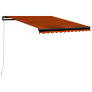 Luifel 350x250 cm oranje bruin