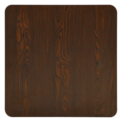 Bistrotafel 78,5x78,5x107 cm donkeressenkleurig 78.5 x 78.5 x 107 cm Donker essen