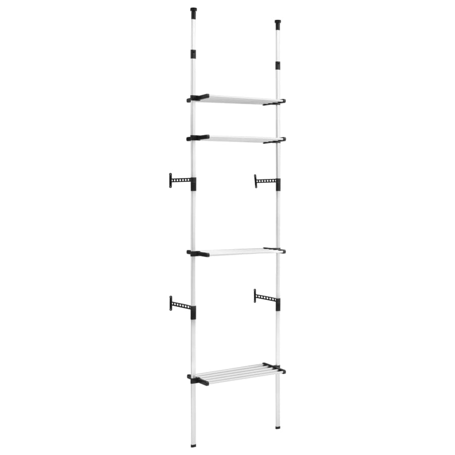 Kledingkastsysteem Met Schappen Telescopisch Aluminium