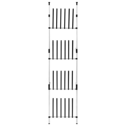 Laarzenrek Met Stangen Telescopisch Aluminium
