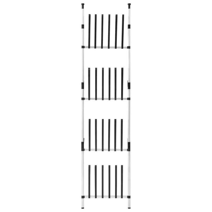 Laarzenrek Met Stangen Telescopisch Aluminium