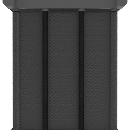 Kast met 9 vakken 103x30x107,5 cm stof grijs 9-vaks Zonder boxen