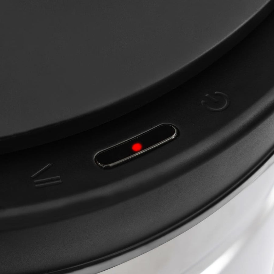 Prullenbak met automatische sensor 80 L roestvrij staal 80 l Zilver