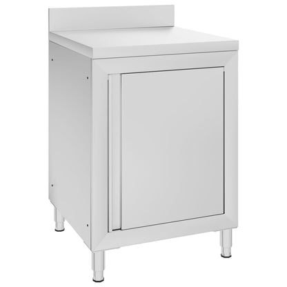 Werktafel Met Kast Commercieel Roestvrij Staal 60 x 60 x 96 cm