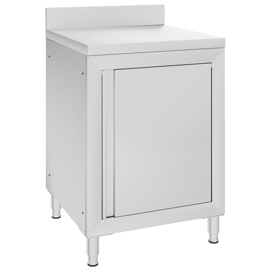 Werktafel Met Kast Commercieel Roestvrij Staal 60 x 60 x 96 cm