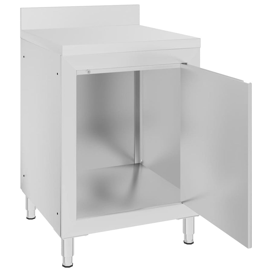 Werktafel Met Kast Commercieel Roestvrij Staal 60 x 60 x 96 cm
