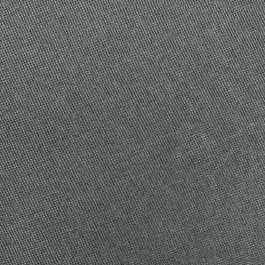 Fauteuil Met Voetenbankje Stof Lichtgrijs