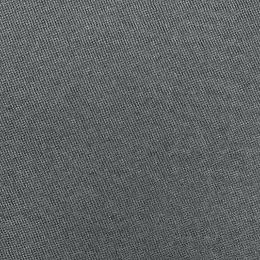 Massagestoel Met Voetenbankje Stof Lichtgrijs