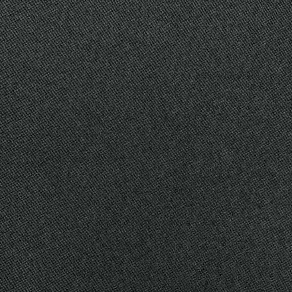 Massagestoel Met Voetenbankje Stof Donkergrijs